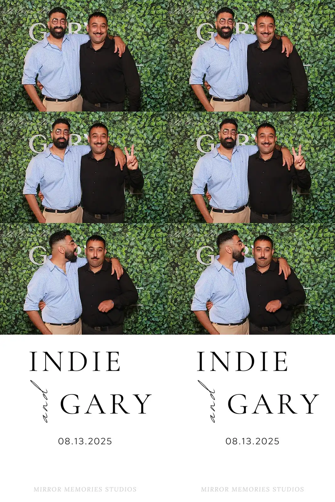 Wedding — Indie & Gary couple